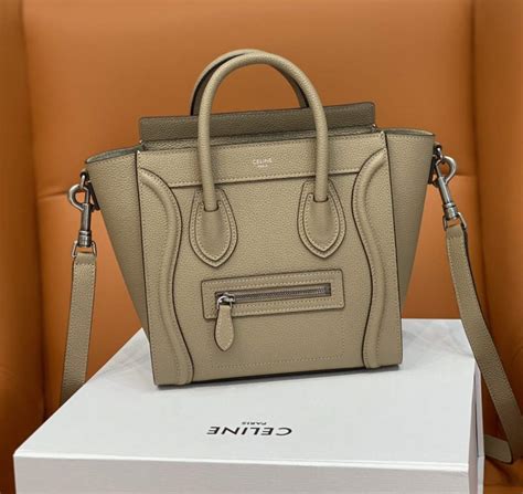 celine nano dune price|Celine Luggage Nano Dune in Drummed Calfskin with Silver.